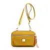Bolso de Hombro de Moda Versátil para Mujer Bolso Cruzado Casual para Compras Bolso Pequeño de Moda Bolso de Tela de Nylon Ligero Repelente al Agua para Mujer