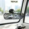 Espelho retrovisor interno de carro com ventosa, espelho de ré para triciclos, veículos elétricos e carros, reflexivo, grande angular, visão ultra-ampla