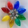Lâmpada noturna C7 multicolorida lâmpada incandescente baixa voltagem alta voltagem E12 soquete de lâmpada lâmpada decorativa 5W