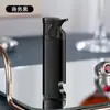 Isqueiro à prova de vento de chama reta inflável em formato longo abridor de garrafa multiuso portátil modelo novo