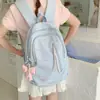 Mochila estilo ins coreano para chicas de secundaria, de alta capacidad, elegante, fresca y sencilla para estudiantes de primaria y secundaria