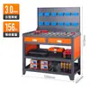 Banco de trabajo para máquina herramienta CNC, Banco de trabajo de inspección para máquina de taladrado y roscado, Mesa de almacenamiento, Mesa de materiales para taller