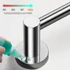 Barra de toalha em aço inoxidável 304, porta-toalhas sem furos, barra única para banheiro, barra dupla para banheiro, versão espessada e atualizada