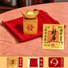 Directamente del fabricante: Adorno de Lingote de Mahjong que Cambia la Fortuna, Lingote que Atrae la Riqueza, Pieza de Mano para Girar el Dinero, Decoración de Escritorio para Aliviar el Estrés