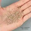 Joyería para Uñas Color Champagne Brillante Circonia Mini Pequeños Planos Fondo Diamante Mezclado Forma Especial Marquise Joyería de Diamante para Uñas Venta al por Mayor