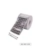 Cinta de lino sintético en stock para decoraciones navideñas, cinta navideña impresa a medida con purpurina, transfronterizo a medida