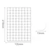Etiqueta Colorida A5 com Pontos 15mm PVC Impermeável Manuscrita em Branco Colorida Classificação de Armazém Adesivo Vinílico Redondo