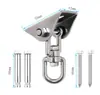 Acero Inoxidable 304 A Prueba de Óxido Engrosado Fijo Placa Colgante Silla Hamaca Gancho Giratorio Columpio Exterior Suspensión de Carga