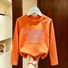 Camiseta para Niña Otoño 2026 Estilo Nuevo para Niñas Mayores, Algodón Puro Súper Linda de Manga Larga Estilo Coreano Camiseta Básica Infantil