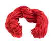 Acessórios para Joias Artesanais DIY Material para Tecelagem de Pulseiras Fio de Jade Ab 1mm Corda para Nó Chinês Pingente Fio para Trançar Corda Vermelha
