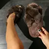 Pantuflas de algodón para mujer para primavera y otoño, pantuflas ligeras y cómodas de felpa para interior con punta abierta, producto de venta caliente transfronteriza, disponible para personalización de pedidos pequeños