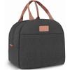 Bolsa de Almoço Portátil Mais Vendida Internacionalmente, Bolsa Térmica para Piquenique, Bolsa de Armazenamento para Marmita, Bolsa de Gelo com Folha de Alumínio Espessa, Bolsa de Gelo