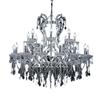 Nuevo Candelabro de Cristal para Salón de Bodas del Fabricante Lámpara Decorativa de Techo de Hierro Electrochapado Decoración de Cadena de Cristal Acrílico para Escenario