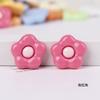Accesorios de resina, dibujos animados, frangipani brillante de doble color, pegamento en crema para manualidades, parche para funda de teléfono móvil, accesorios para el cabello, material para zapatos con agujeros