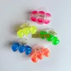 Estilo Coreano Presilha Grande Fluorescente de Amor para Cabelo Infantil Acessórios Brilhantes para Cabelo Infantil Acessórios de Cabelo Estilo Coreano Combinação Acessórios de Cabelo Acessórios