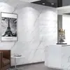 Pegatinas de Pared de Azulejo de Mármol Pared de Fondo para Sala de Estar Inodoro Baño Renovación Pegatinas de Pared Papel Tapiz de Película de Aluminio Impermeable Engrosado Autoadhesivo