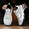 Zapatos de Padre de Moda de Comercio Exterior para Hombre Malla Transpirable Zapatos Deportivos Transfronterizos AliExpress Talla Grande Amortiguación Zapatos para Correr Zapatos de Viaje