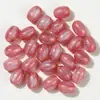 Cuentas de Arroz con Brillo Fino Tipo Sirena de 8X11 Mm, Cuentas de Resina, Materiales para Collares, Pulseras, Joyería con Cuentas Hecha a Mano para DIY