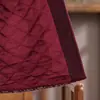 Casaco de Inverno Feminino de Veludo Faux Mink de Comprimento Médio para Mulheres de Meia-Idade e Idosas Aconchegante Lã com Forro de Veludo Espesso Roupa de Exterior Quente