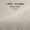 Alfombra de Piso de Lino Fresca y Sencilla para Baño, Entrada del Hogar, Absorbente, Secado Rápido, Antideslizante, Fácil de Cuidar