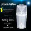 Pluviômetro plástico leitura direta copo de chuva pluviômetro pluviômetro alunos da escola primária geografia científica equipamento instrumento de ensino