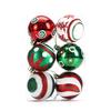 Amazon Explosões em estoque Traje de Bola de Natal Pingente de Natal Atmosfera de Feriado Galvanoplastia Bola de Natal Bola de Plástico Pintada