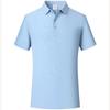 Camisa cultural de solapa roja de verano de manga corta, polo de grupo, ropa de trabajo para hombres y mujeres de empresa, camiseta con logo bordado