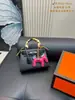 Nuevo Modelo Transfronterizo 2026 Bolso Hermes Kelly, Material de Cuero Genuino, Piel de Vaca de Capa Superior, Múltiples Colores Disponibles, Gran Capacidad para Mujeres