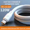 Cabo de Carregamento Rápido Super Flash 120W Adequado para Apple Huawei Xiaomi Tipo-C Cabo Python Flash Dragon