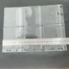 Páginas para Álbum de Colección de Monedas con 9 Agujeros y 6 Compartimentos, Gran Capacidad, Alta Transparencia, Protectoras para Monedas Conmemorativas y Sellos, Protección para Libro de Hojas Sueltas