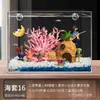 Casa de la Piña Transfronteriza Acuario Paisajismo Paquete Completo Adornos de Muñeca Casa Refugio Juego de Decoración de Casa Pequeña de Bob Esponja