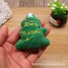 Acessórios de pelúcia de desenho animado do Papai Noel meias de alce fofas chapéu acessórios de decoração de roupas acessórios de broche DIY