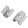 Conector subcomponente base de ensamblaje base de soporte fotovoltaico aleación de aluminio galvanizado en caliente bloque de presión placa de fijación antideslizante