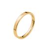Anillo fino de acero inoxidable de 2 mm de moda japonesa y coreana, anillo de pareja para hombres europeos y americanos, anillo de cola, joyería de mano conjunta coreana