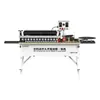 Maquinaria para Carpintería 190 Máquina completamente automática para canteado de bordes para decoración del hogar, Alimentación automática de tableros rectos y curvos, Sellado, Recorte, Pulido de arcos y Eliminación de pegamento Máquina para canteado de bordes