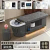 Cama de Lavado de Cabello para Barberías de Exportación Transfronteriza, Cama Integrada de Terapia Capilar con Circulación de Agua, Vapor, Masaje de Belleza y Calentador de Agua