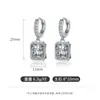 Deseo Comercio Exterior Transfronterizo Suministro Caliente Pendientes de Circonita de Color Arcoíris Pendientes de Personalidad de Moda Pendientes de Diamantes Pendientes de Mujer