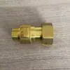 Válvula de Check PPR Amarilla Horizontal para Unión por Fusión en Caliente, Tubería de Agua Anti-Retorno, 1/2 Pulgada, 3/4 Pulgada, 1 Pulgada, Venta Directa de Fábrica