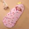 Manta Antireflejos para Recién Nacidos Estilo Primavera/Verano/Otoño Envoltura para Bebé Recién Nacido Saco de Dormir Tipo Frijol para Bebé 100% Algodón