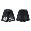 Marca de moda europeia e americana Hellstar Hell Star de verão para lazer esportivo shorts de água masculinos e femininos