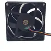 Ventilador axial DC 8025 12V 7400 rpm Ventilador de ventilación de refrigeración para armario de control inversor equipo industrial