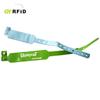 Pulseira de PVC RFID Personalizada Ecológica Impermeável e Resistente ao Desgaste Ticket de Identificação Hospitalar Ticket de Identificação Ticket de Admissão Impressível
