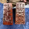 Colgante de Madera de Rayo Natural Orden de los Cinco Truenos Espada Dragón Madera de Azufaifo Colgante Sanqing Token de la Orden de los Cinco Truenos