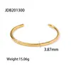 Pulseras de Acero Inoxidable Europeas y Americanas Jieding para Mujer, Joyería que no se decolora, Joyería de Lujo Ligero y de Alta Gama, Pulseras Populares Transfronterizas de Acero de Titanio