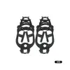 En stock, directo del fabricante, crampones de cadena, cubrezapatos antideslizantes para exteriores, herramienta antideslizante para escalada en nieve y montañismo, 121824 dientes