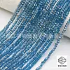 Cuentas de cristal de diamante de color AB plateado de 2 mm, cuentas de punta, joyería para el cabello, material para abalorios DIY, accesorios para zapatos, fabricantes de doble punta, venta al por mayor