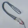 Suministro de fábrica cuerda para collar tejida a mano colgante de jade colgante de oro cuerda para colgar colgante ajustable