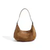 Nova Bolsa Transversal de Couro Fosco Outono/Inverno 2026, Bolsa de Ombro de Luxo Leve de Alta Qualidade, Bolsa Bolinho Casual de Nicho para o Dia a Dia