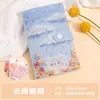 A6 Monet Pintura al Óleo Libro de Ahorro en Efectivo Plástico Transparente Carpeta de Colección Yuan Chino Artefacto para Ahorrar Dinero Libro de Almacenamiento de Billetes Conmemorativos