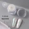 Belleza Total Transfronterizo Nuevo Cristal Plateado Perla Arte de Uñas Polvo Brillante Oro Rosa Blanco Aurora Polvo Luz de Luna